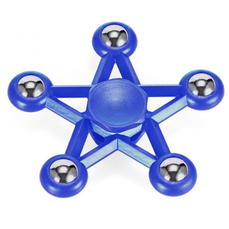FIVE-POINTED STAR PLASTIC HAND SPINNER FUNNY STRESS RELIEVER RELAXATION GIFT