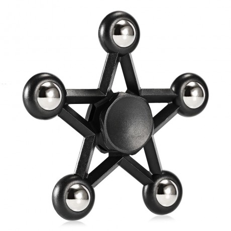 FIVE-POINTED STAR PLASTIC HAND SPINNER FUNNY STRESS RELIEVER RELAXATION GIFT