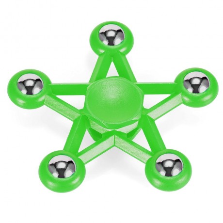 FIVE-POINTED STAR PLASTIC HAND SPINNER FUNNY STRESS RELIEVER RELAXATION GIFT