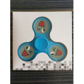 SMILING FACE STREE RELIEF TOY TRIANGLE FIDGET SPINNER