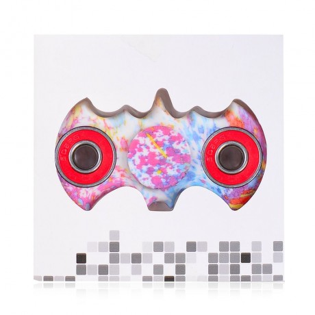 WATERCOLOUR BAT PATTERN ABS HAND SPINNER