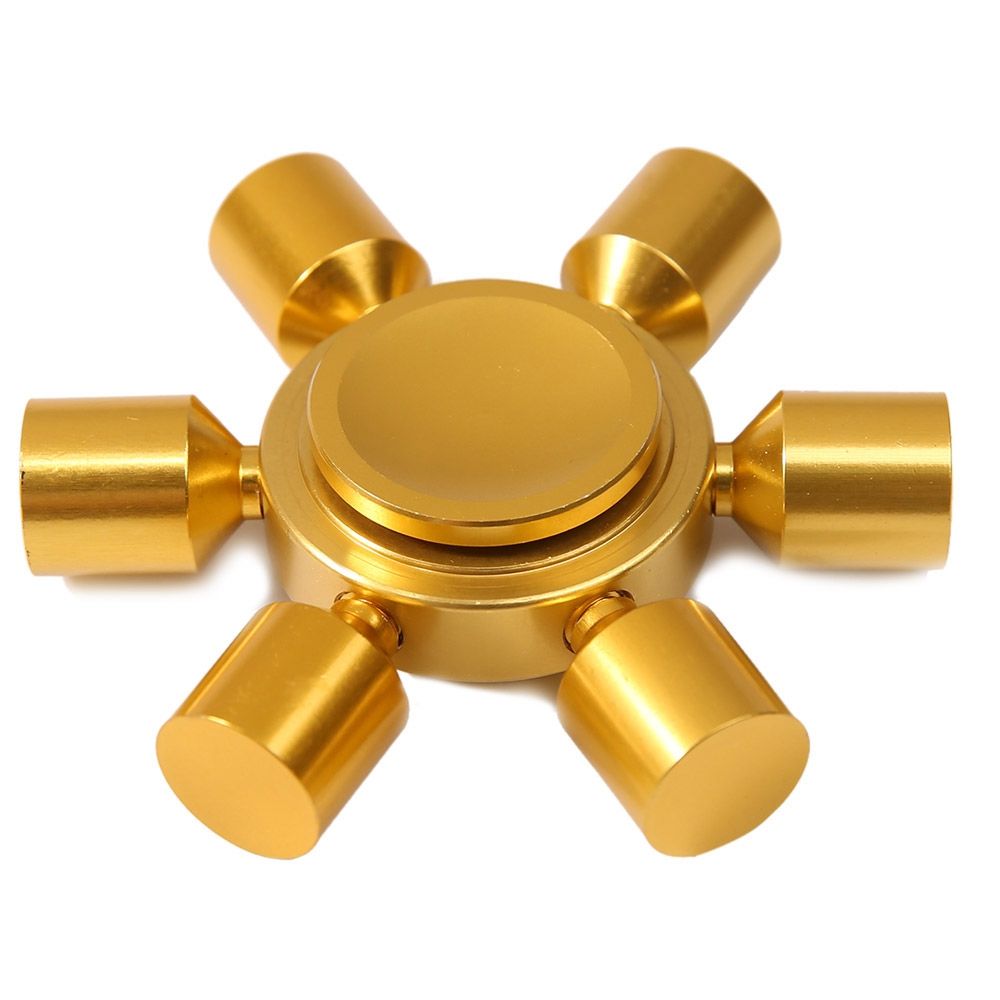 STRESS RELIEF TOY RUDDER FIDGET METAL HAND SPINNER
