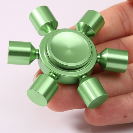STRESS RELIEF TOY RUDDER FIDGET METAL HAND SPINNER