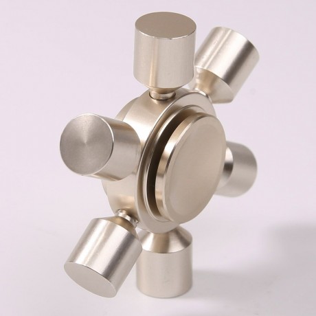 STRESS RELIEF TOY RUDDER FIDGET METAL HAND SPINNER