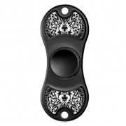 FIDDLE TOY ALUMINIUM ALLOY PATTERNED FIDGET SPINNER