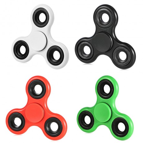 TRI-WING ABS FIDGET SPINNER WITH IRON COUNTERWEIGHT STRESS RELIEF PRODUCT ADULT FIDGETING 