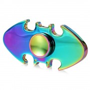 COLORFUL TWO-WING ZINC ALLOY FIDGET SPINNER BAT SHAPE FUNNY STRESS RELIEVER RELAXATION GIF