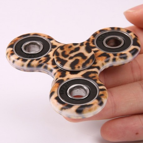 CAMOUFLAGE PRINT STRESS RELIEF FOCUS TOY FIDGET SPINNER