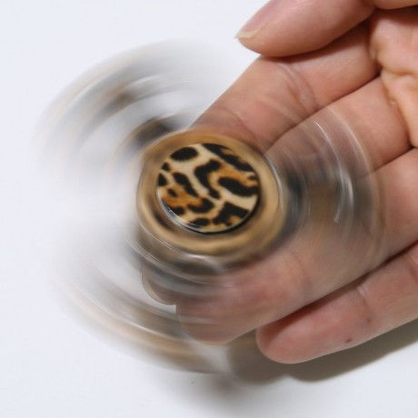CAMOUFLAGE PRINT STRESS RELIEF FOCUS TOY FIDGET SPINNER