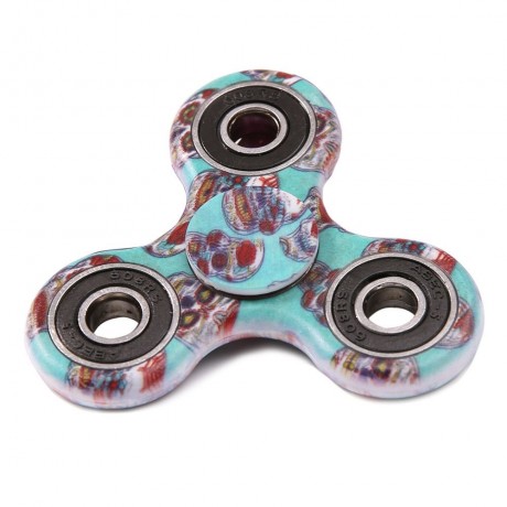 CAMOUFLAGE PRINT STRESS RELIEF FOCUS TOY FIDGET SPINNER