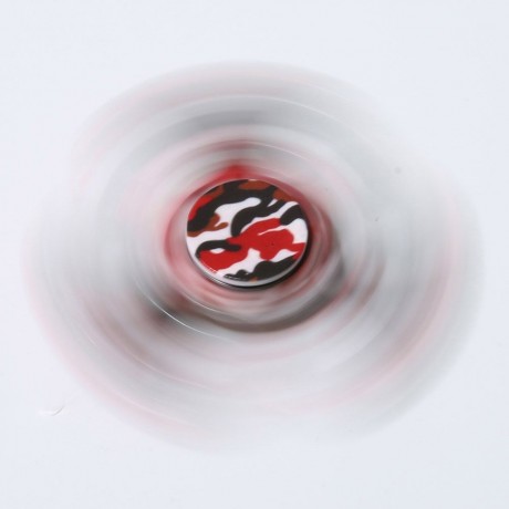 CAMOUFLAGE PRINT STRESS RELIEF FOCUS TOY FIDGET SPINNER