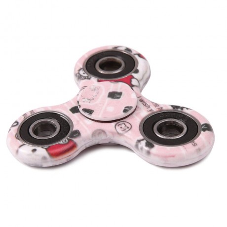 CAMOUFLAGE PRINT STRESS RELIEF FOCUS TOY FIDGET SPINNER