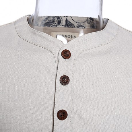 LOOSE FLORAL PRINT BUTTON CLOSURE MEN SHORT SLEEVE SHIRT