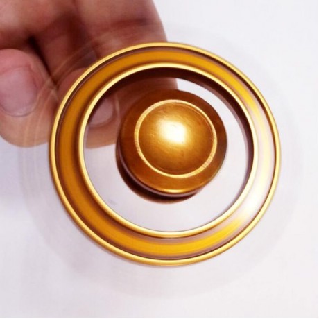 RUDDER SHAPED METAL ADHD FINGERTIP FIDGET SPINNER