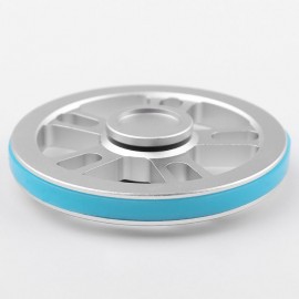 WHEEL FIDGET METAL SPINNER WITH DECORATIVE ELASTIC BANDS