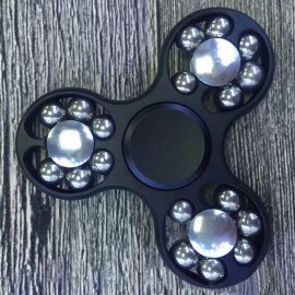 EDC FIDGET TOY HAND SPINNER WITH ROLLED BEADS