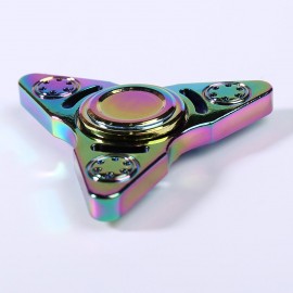 TRIANGLE EDC METAL FIDGET TOY HAND SPINNER