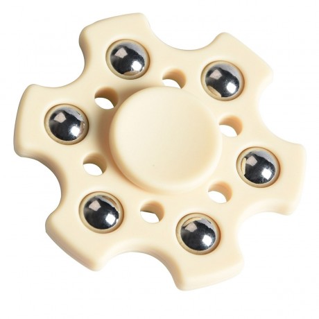 FOCUS TOY SNOWFLAKE SHAPE BALL BEARING FIDGET FINGER SPINNER