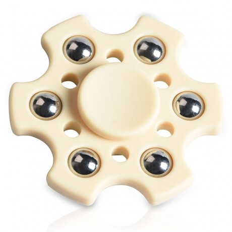 FOCUS TOY SNOWFLAKE SHAPE BALL BEARING FIDGET FINGER SPINNER