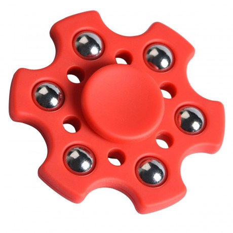 FOCUS TOY SNOWFLAKE SHAPE BALL BEARING FIDGET FINGER SPINNER