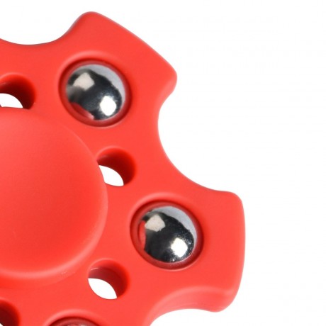 FOCUS TOY SNOWFLAKE SHAPE BALL BEARING FIDGET FINGER SPINNER