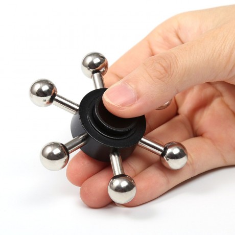 FIDDLE TOY SIX-BAR RUDDER FINGER GYRO FIDGET SPINNER