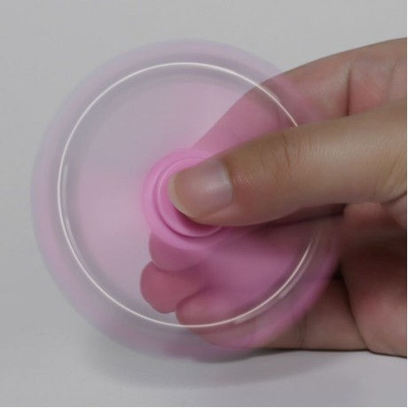 PLASTIC EDC FIDGET TOY FINGERTIP TRI-SPINNER