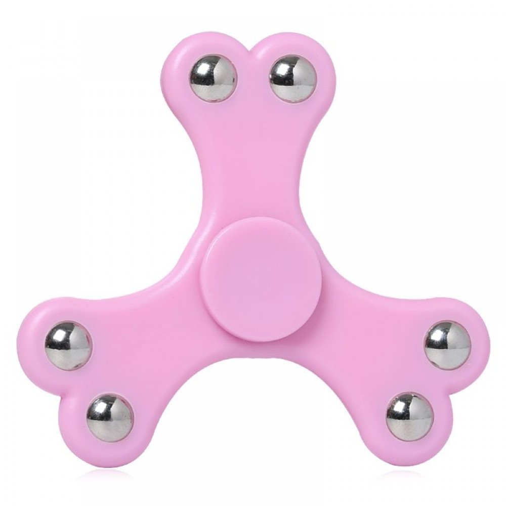 PLASTIC EDC FIDGET TOY FINGERTIP TRI-SPINNER