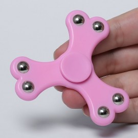 PLASTIC EDC FIDGET TOY FINGERTIP TRI-SPINNER