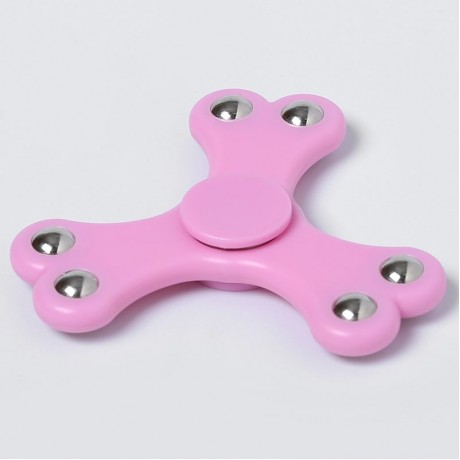 PLASTIC EDC FIDGET TOY FINGERTIP TRI-SPINNER