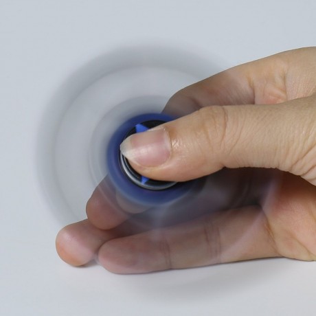 STRESS RELIEF TOY PRINTED FINGER GYRO PLASTIC FIDGET SPINNER