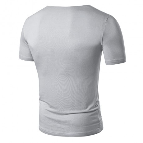 SCOOP NECK STRECHY RUCHED T-SHIRT