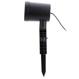OUTDOOR LASER SPOTLIGHT LANDSCAPE PARK GARDEN LAMP FOR CHRISTMAS PARTY DECORATIONS (BLACK)