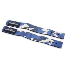TSURINOYA 2PCS / LOT FISHING ROD WRAP BELT TIE SUSPENDER HOLDER FISH TACKLE (CAMOUFLAGE)