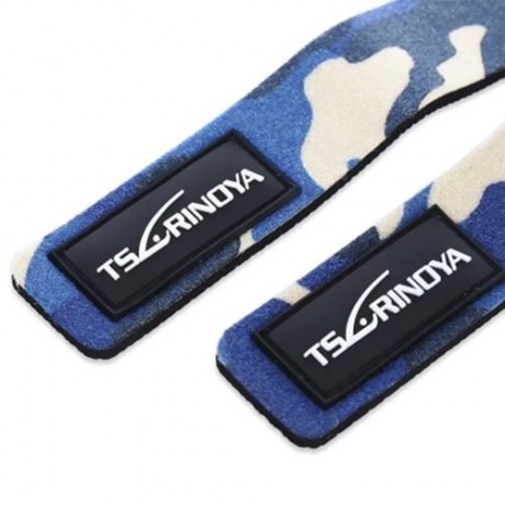 TSURINOYA 2PCS / LOT FISHING ROD WRAP BELT TIE SUSPENDER HOLDER FISH TACKLE (CAMOUFLAGE)