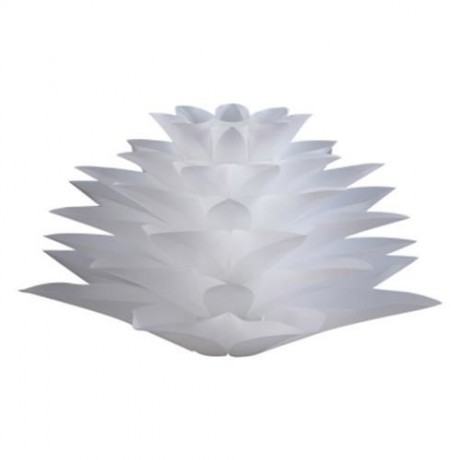 YOUOKLIGHT DIY LOTUS SHAPED DECORATION CHANDELIER CEILING PENDANT LAMPSHADE (WHITE)