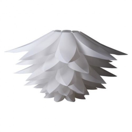 YOUOKLIGHT DIY LOTUS SHAPED DECORATION CHANDELIER CEILING PENDANT LAMPSHADE (WHITE)