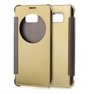 LUXURY MIRROR FLIP COVER HARD PC CASE WITH AUTO SLEEP WAKE UP FUNCTION FOR SAMSUNG NOTE 5 
