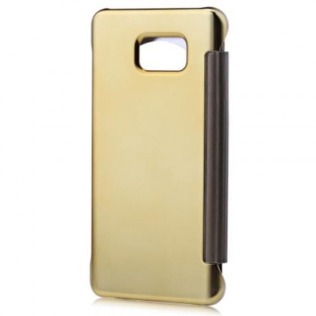 LUXURY MIRROR FLIP COVER HARD PC CASE WITH AUTO SLEEP WAKE UP FUNCTION FOR SAMSUNG NOTE 5 