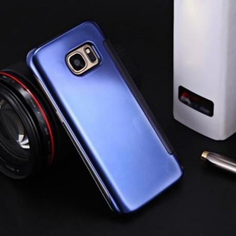 LUXURY MIRROR FLIP COVER HARD PC CASE WITH AUTO SLEEP WAKE UP FUNCTION FOR SAMSUNG GALAXY 