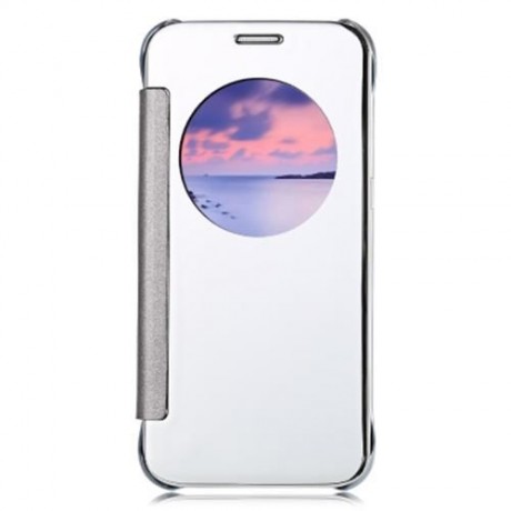 LUXURY MIRROR FLIP COVER HARD PC CASE WITH AUTO SLEEP WAKE UP FUNCTION FOR SAMSUNG GALAXY 