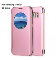 LUXURY MIRROR FLIP COVER HARD PC CASE WITH AUTO SLEEP WAKE UP FUNCTION FOR SAMSUNG GALAXY 