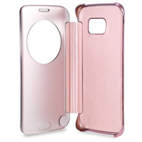 LUXURY MIRROR FLIP COVER HARD PC CASE WITH AUTO SLEEP WAKE UP FUNCTION FOR SAMSUNG GALAXY 