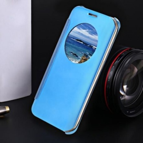 LUXURY MIRROR FLIP COVER HARD PC CASE WITH AUTO SLEEP WAKE UP FUNCTION FOR SAMSUNG GALAXY 