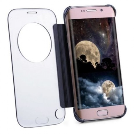 LUXURY MIRROR FLIP COVER HARD PC CASE WITH AUTO SLEEP WAKE UP FUNCTION FOR SAMSUNG GALAXY 