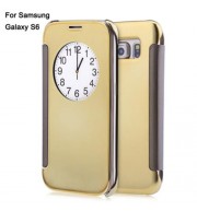 LUXURY MIRROR FLIP COVER HARD PC CASE WITH AUTO SLEEP WAKE UP FUNCTION FOR SAMSUNG GALAXY 