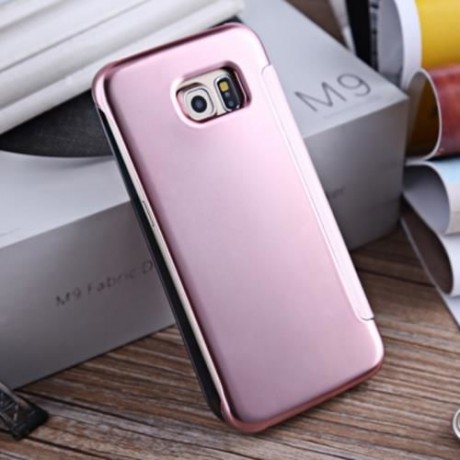 LUXURY MIRROR FLIP COVER HARD PC CASE WITH AUTO SLEEP WAKE UP FUNCTION FOR SAMSUNG GALAXY 