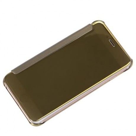LUXURY MIRROR FLIP COVER HARD PC CASE FOR IPHONE 6S PLUS 5.5 INCH (GOLDEN)