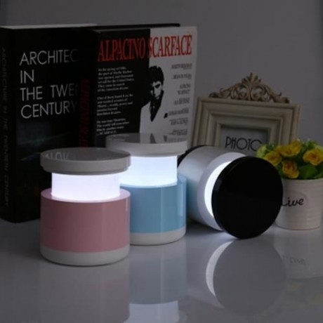 CREATIVE USB RECHARGEABLE COLORFUL TELESCOPIC LAMP LED INTELLIGENT ATMOSPHERE NIGHTLIGHT (