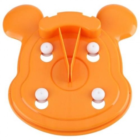 SNOW BEAR CUTE SOLID COLOR CARTOON CHILD STANDING TYPE URINAL (GREEN)